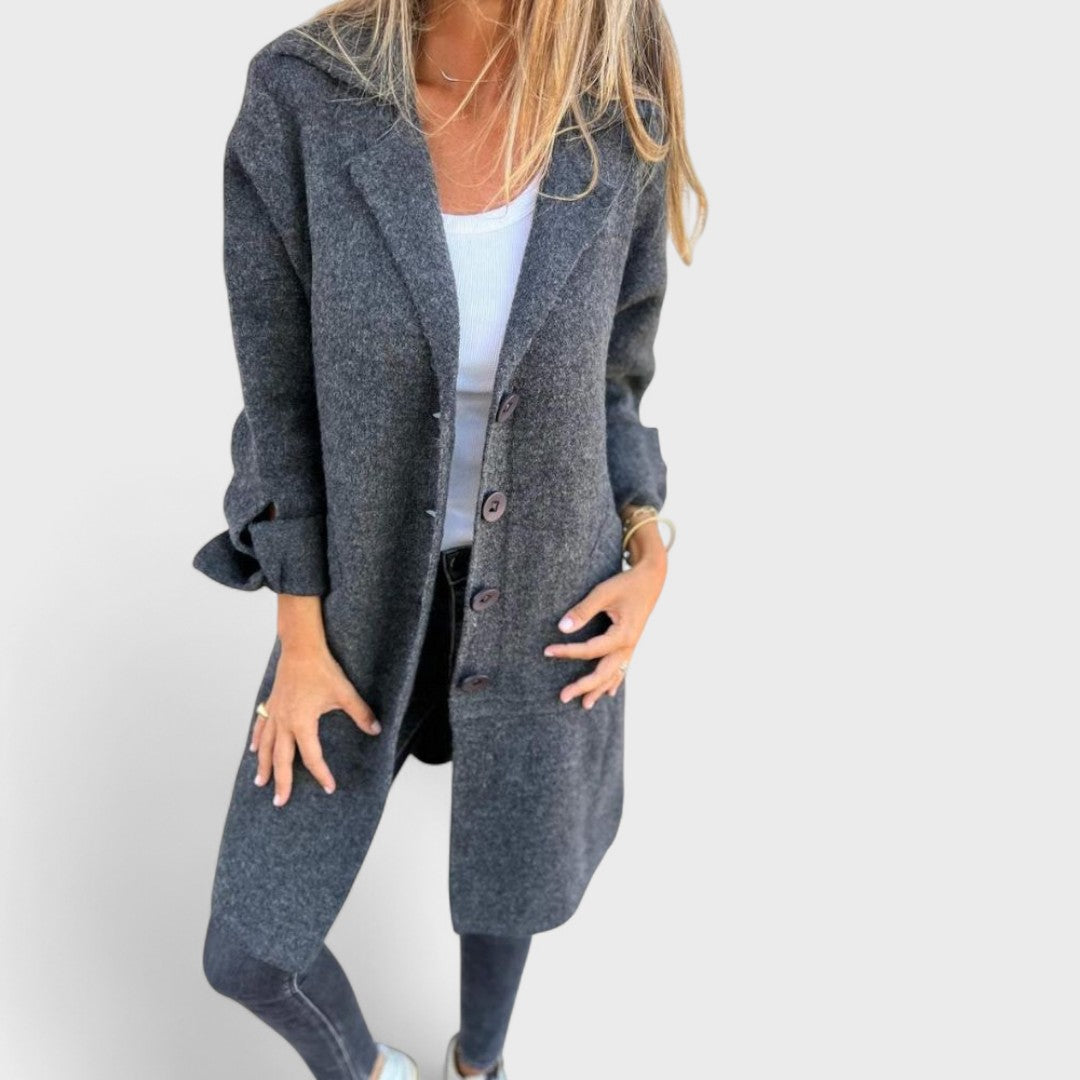 Kate™ | Elegant and Comfortable Long Coat