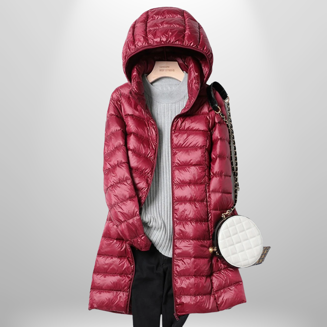 Evelyn™ | Elegant and Lightweight Down Jacket