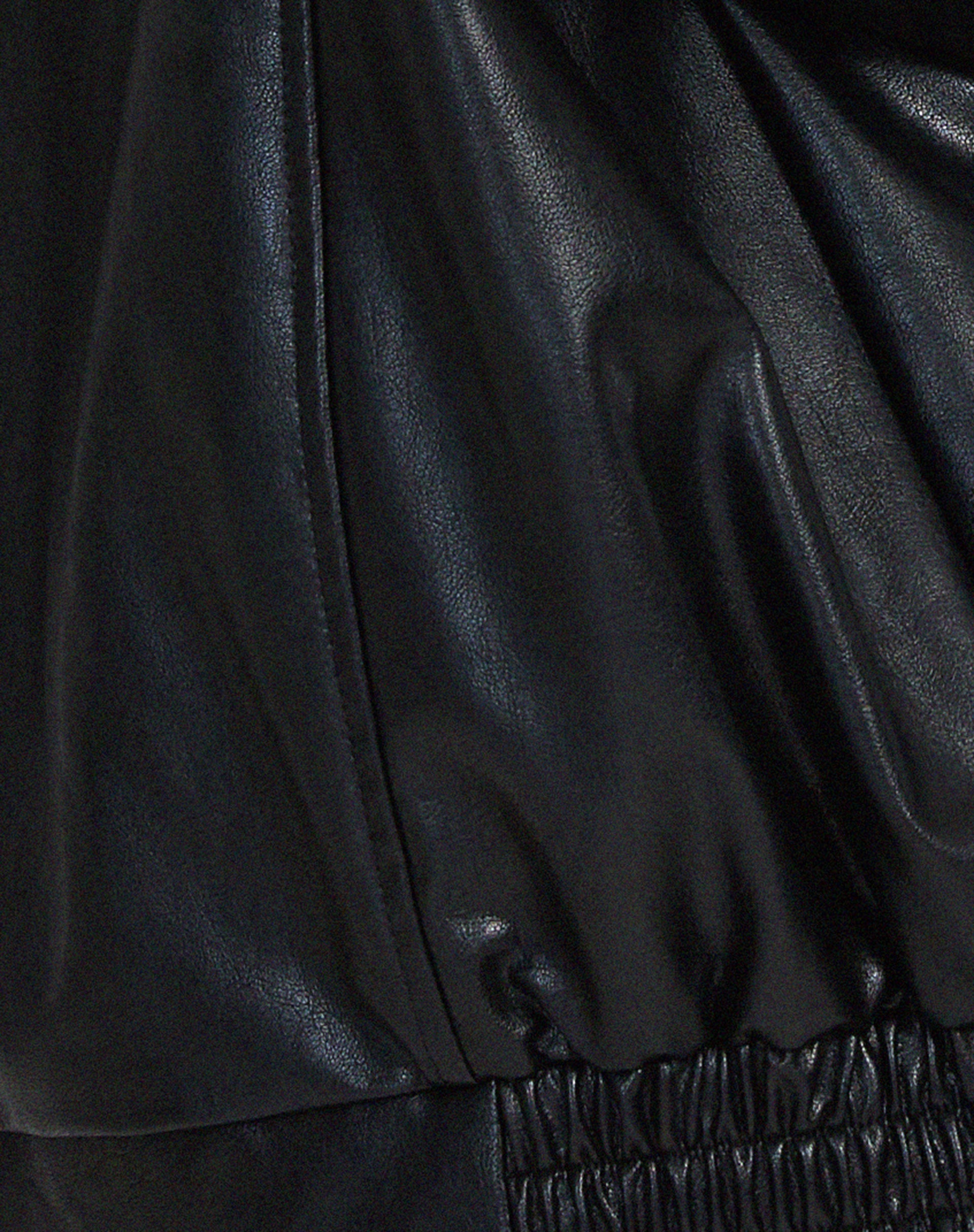 Loose Leather Jacket for Women
