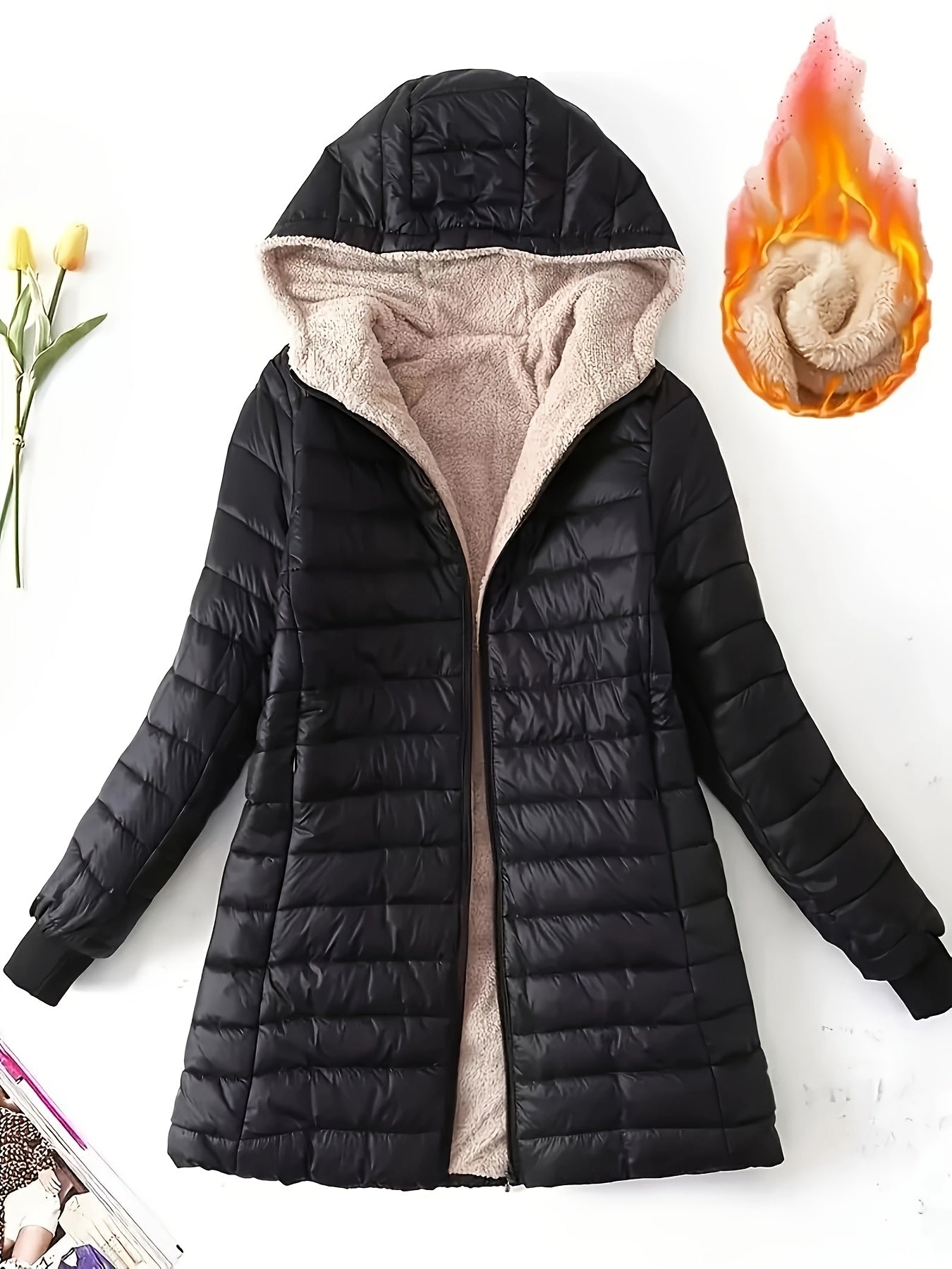 Maris™ | Elegant and Comfortable Hooded Jacket