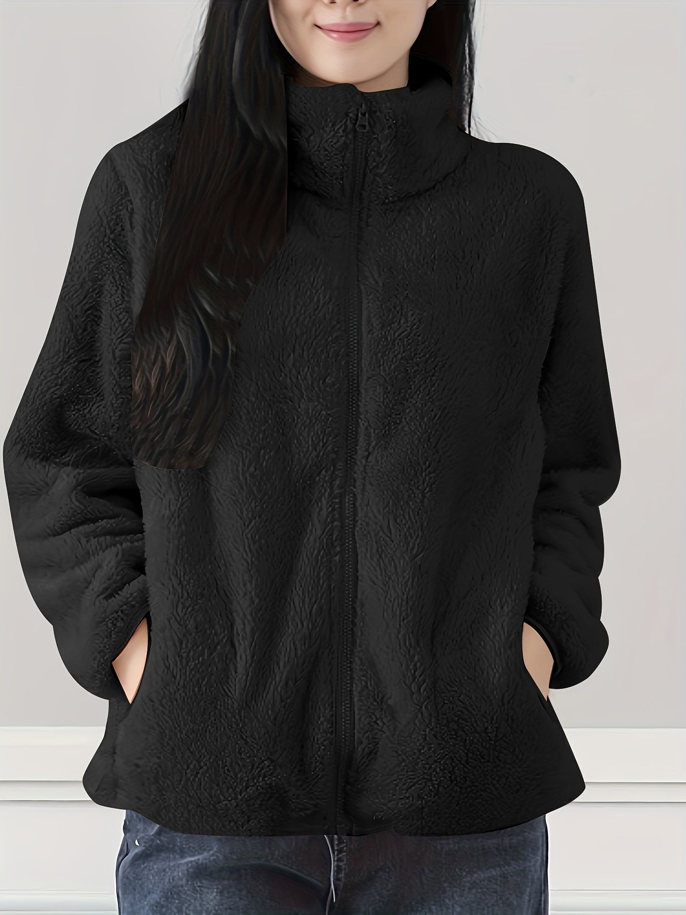 Gafi™ | Textured Fleece Jacket