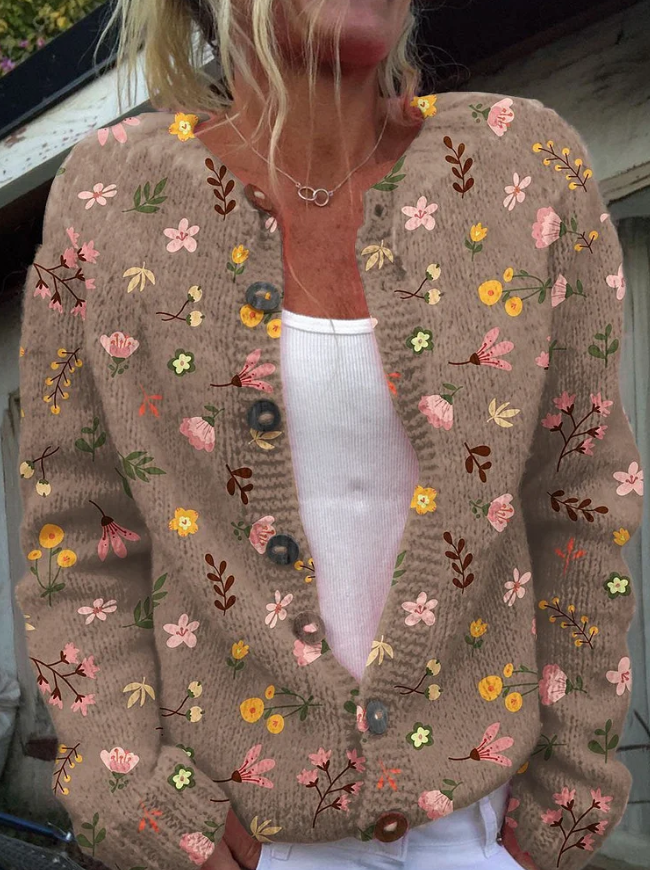 Lowri™ | Elegant Floral Jacket