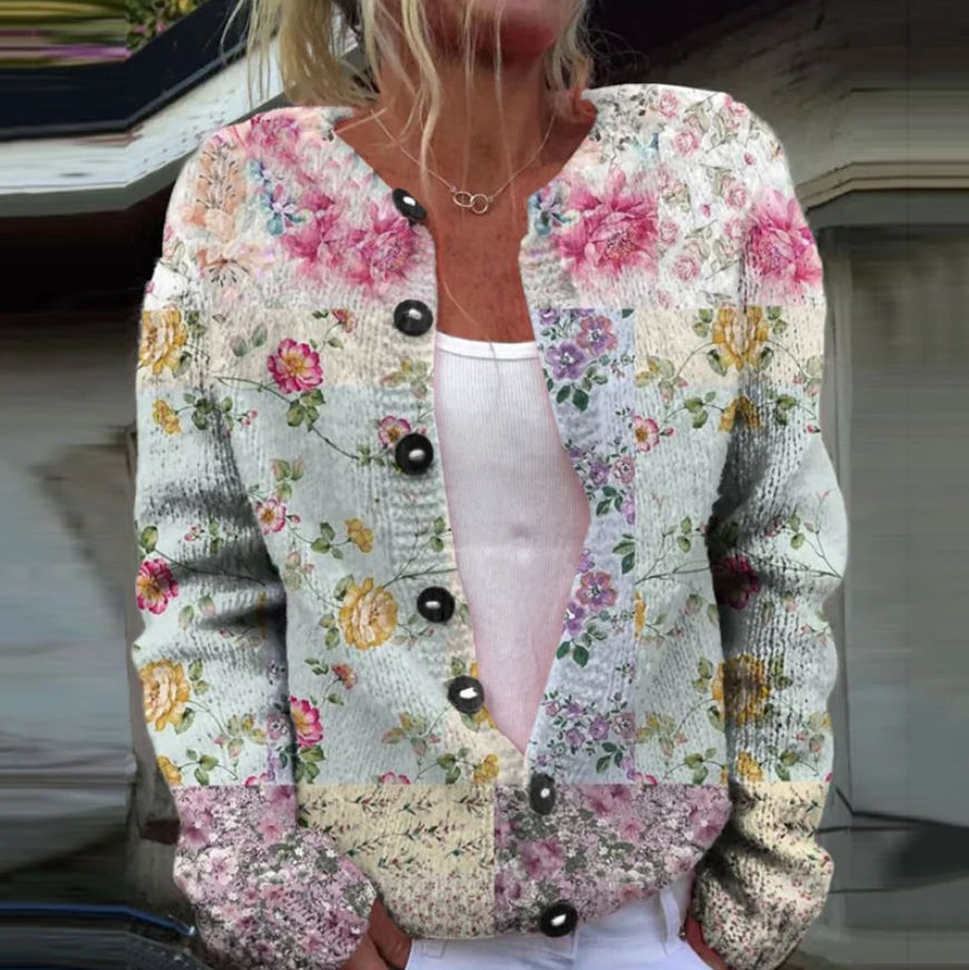 Lowri™ | Elegant Floral Jacket