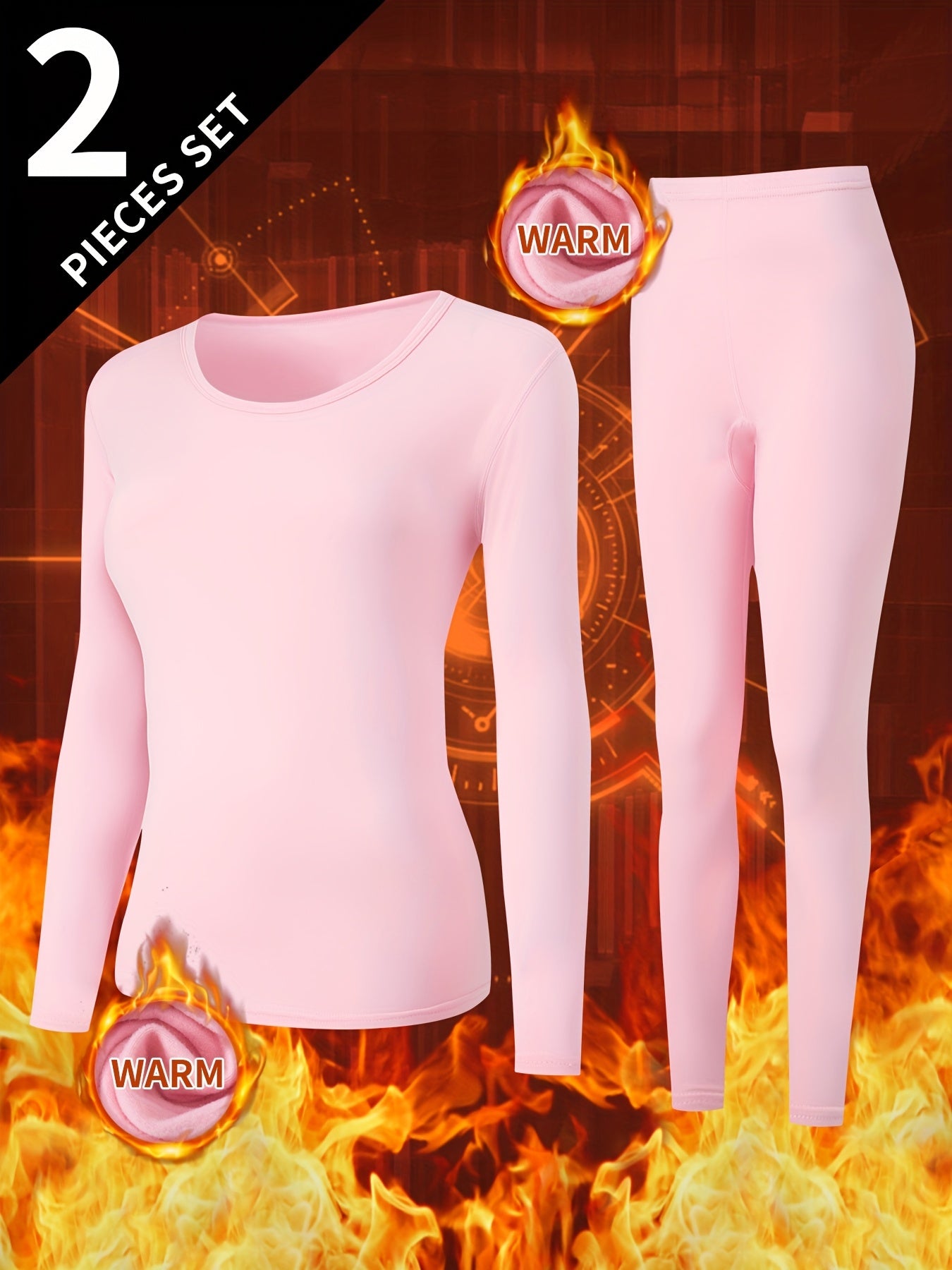 Celestine™ | Crew-Neck Top and Leggings Set