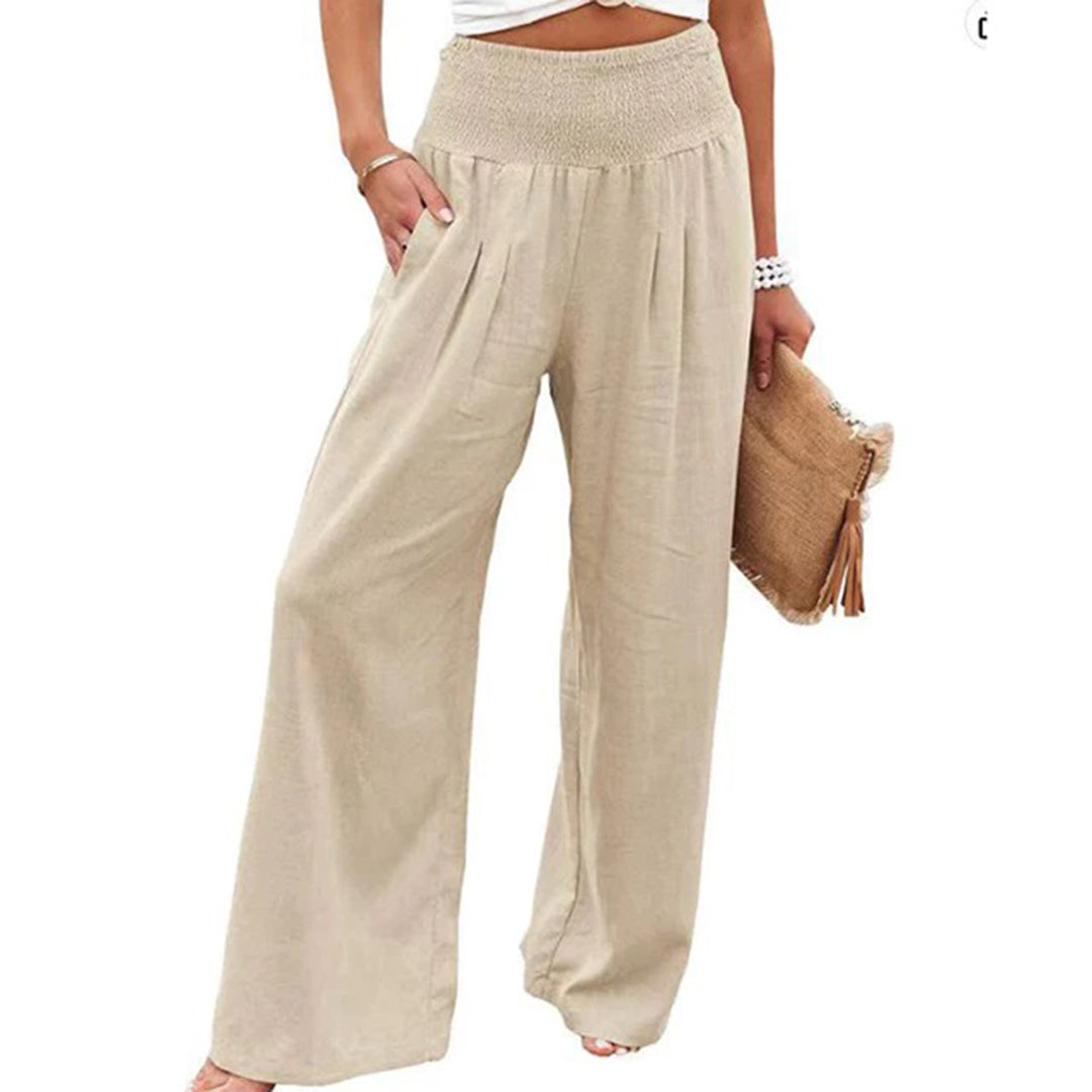 Dahlia™ | Comfortable Cotton and Hemp Pants