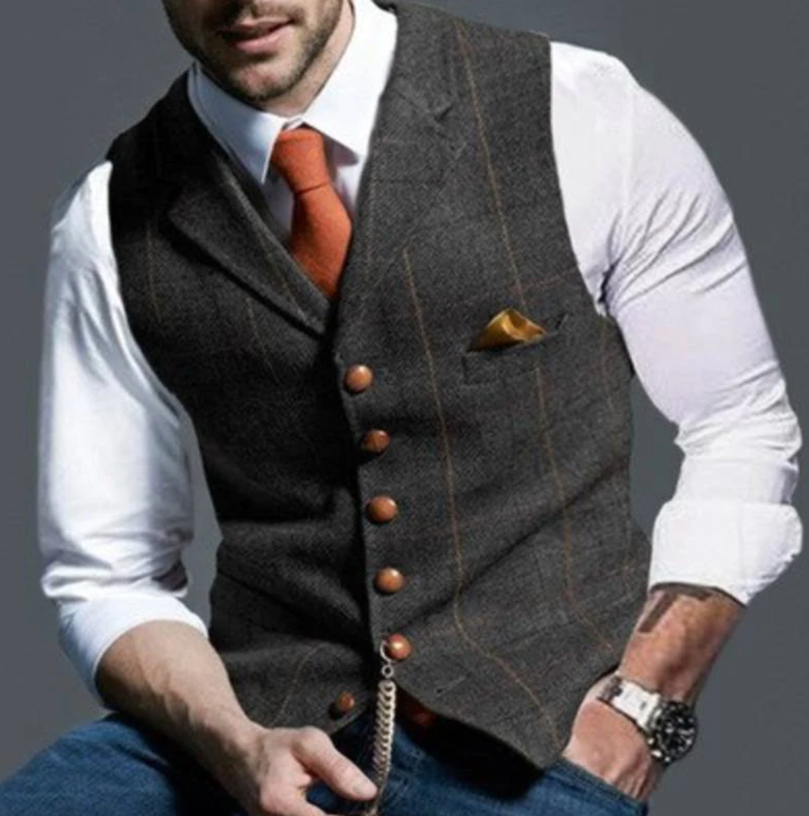 Men's Vintage Vest