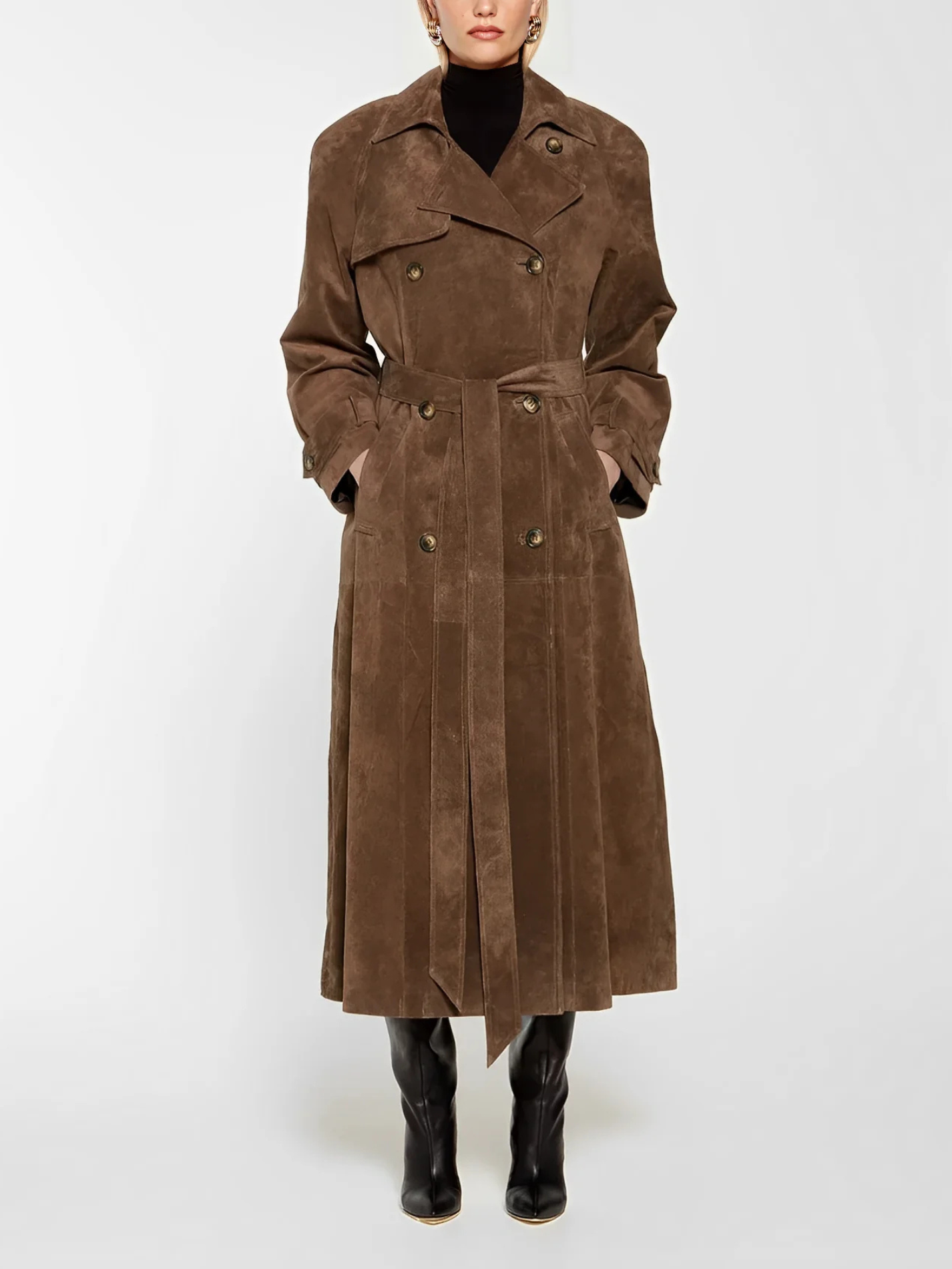 Isabella™ | Elegant Cotton Trench Coat
