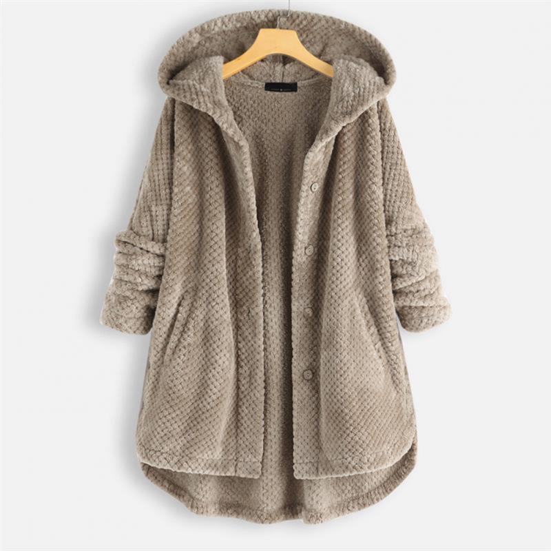 Dana™ | Ribbed Hooded Coat