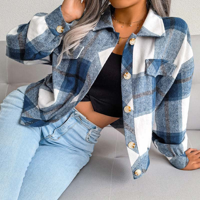 Lauren™ | Elegant and Comfortable Checkered Jacket