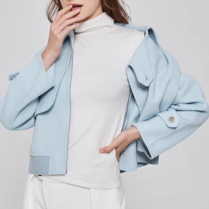 Samila™ | Elegant Wool Jacket