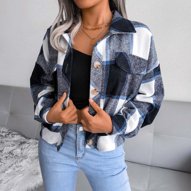 Lauren™ | Elegant and Comfortable Checkered Jacket