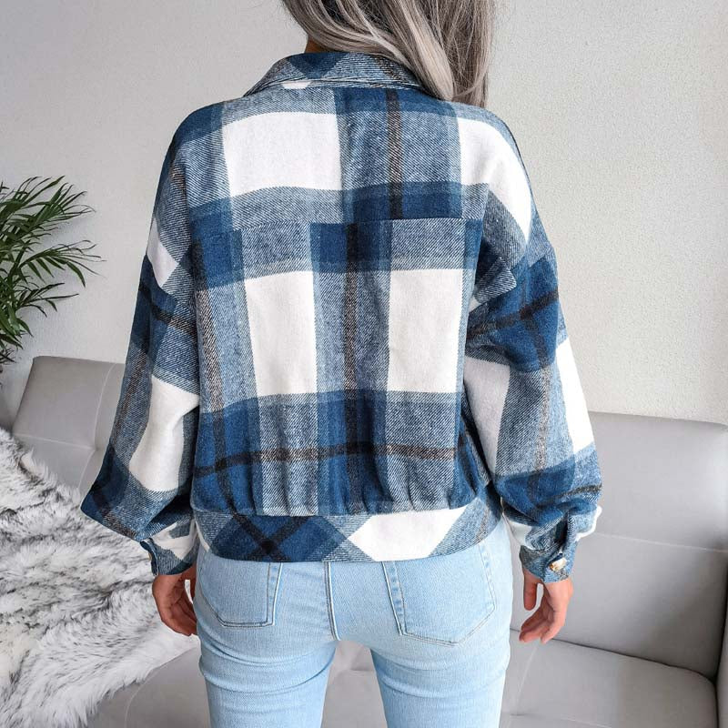Lauren™ | Elegant and Comfortable Checkered Jacket