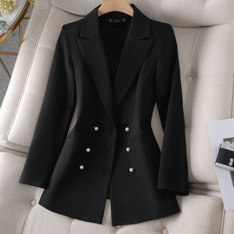 Ghita™ | Elegant Pearl Blazer