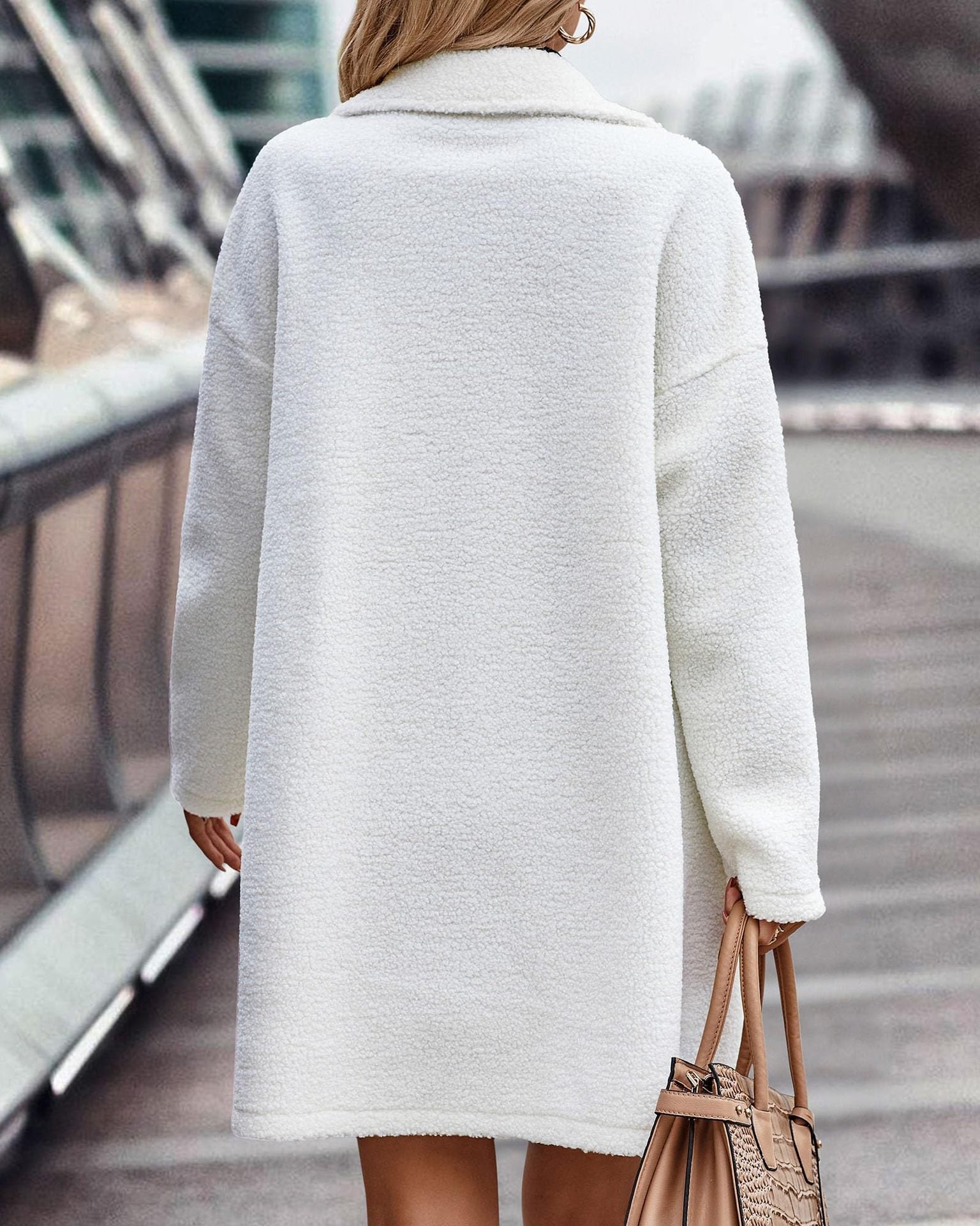 Susan™ | Long Plush Coat