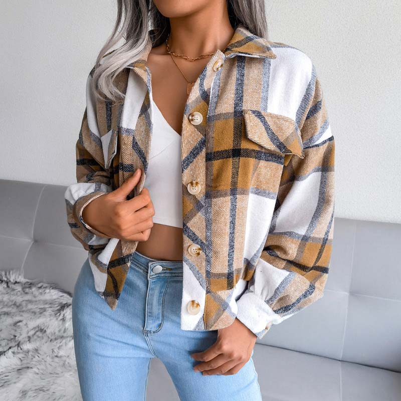 Lauren™ | Elegant and Comfortable Checkered Jacket