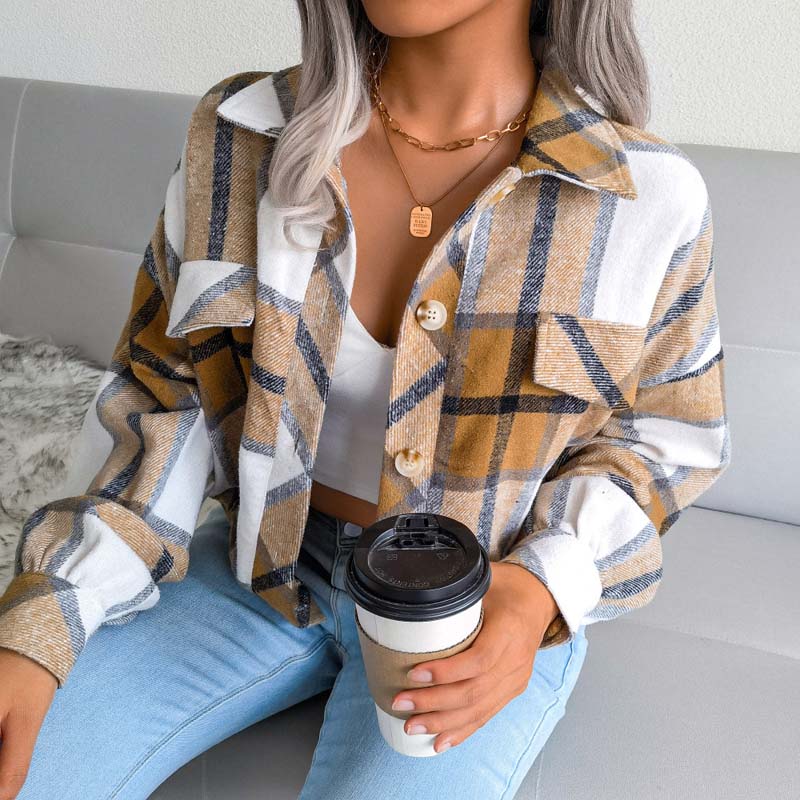 Lauren™ | Elegant and Comfortable Checkered Jacket