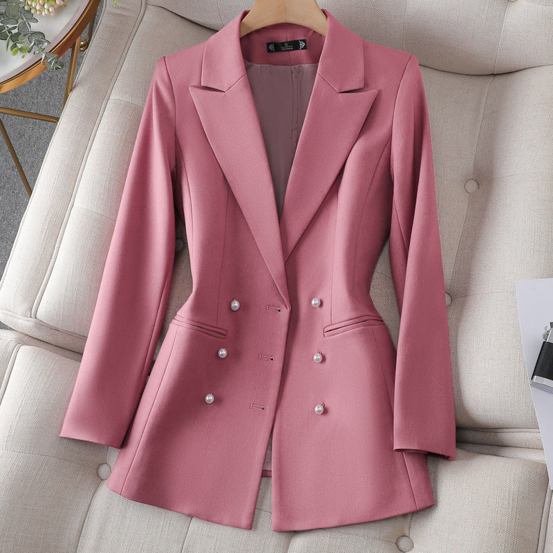 Ghita™ | Elegant Pearl Blazer