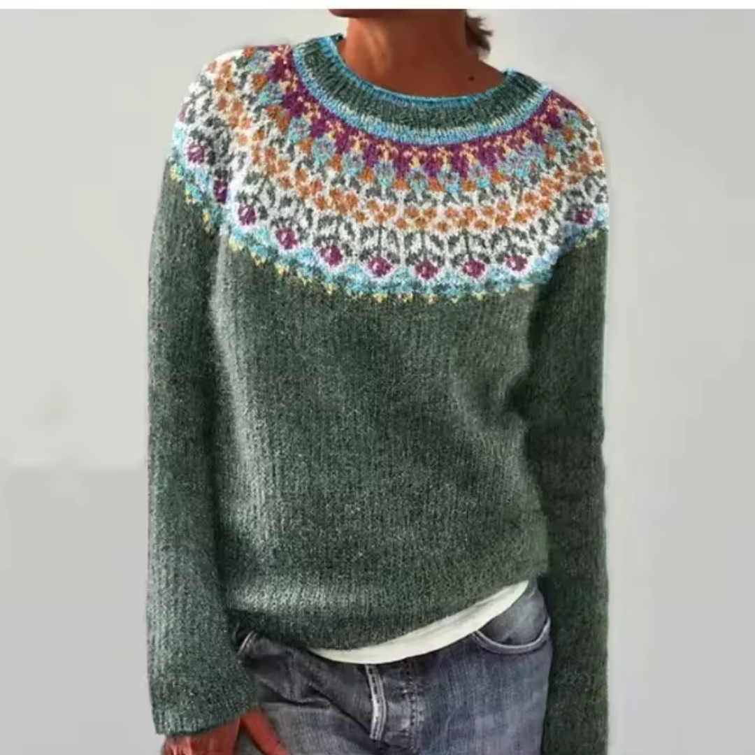 Elisa™ | Elegant Retro Wool Sweater