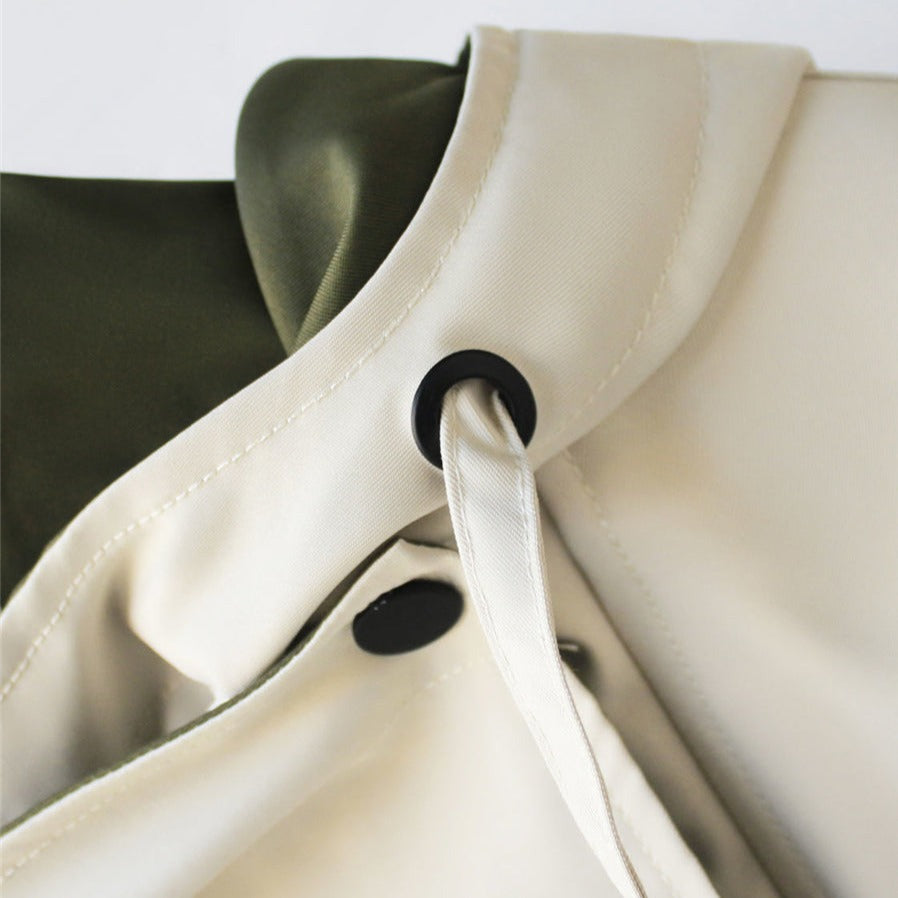 Scarlett™ | Elegant Cotton Trench Coat