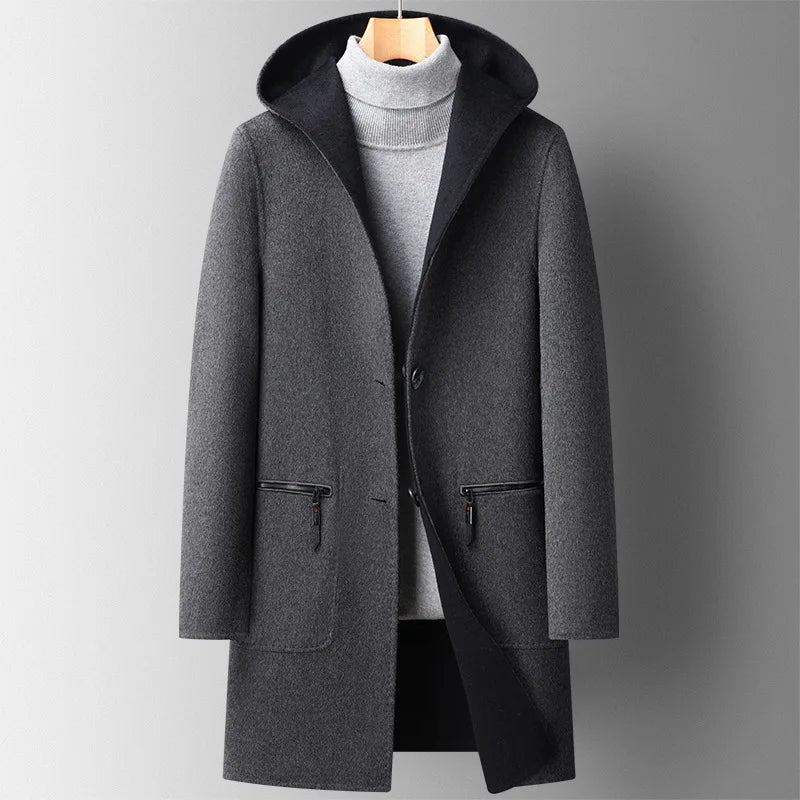 Patricia™ | Hooded Wool Coat