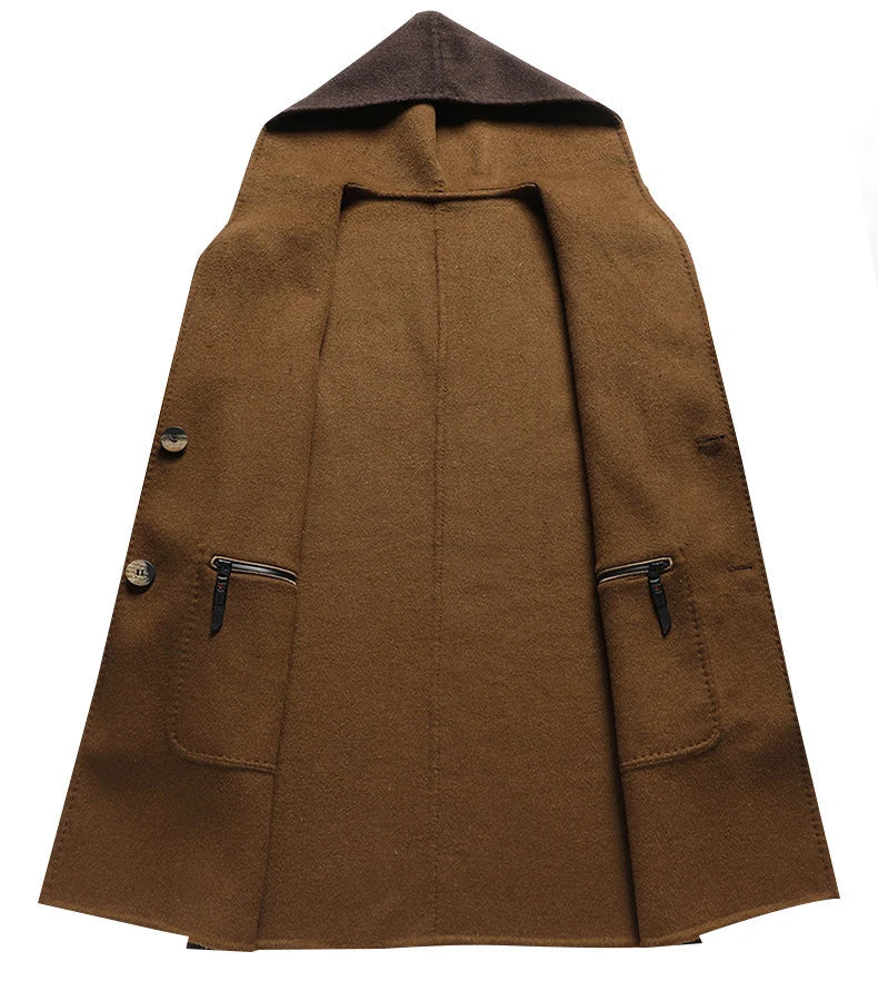 Patricia™ | Hooded Wool Coat