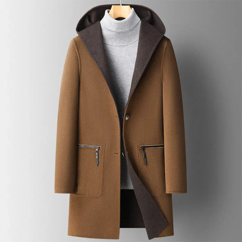 Patricia™ | Hooded Wool Coat