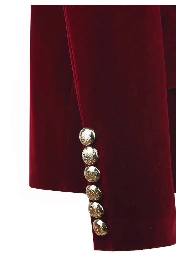 Nola™ | Elegant Velvet Blazer