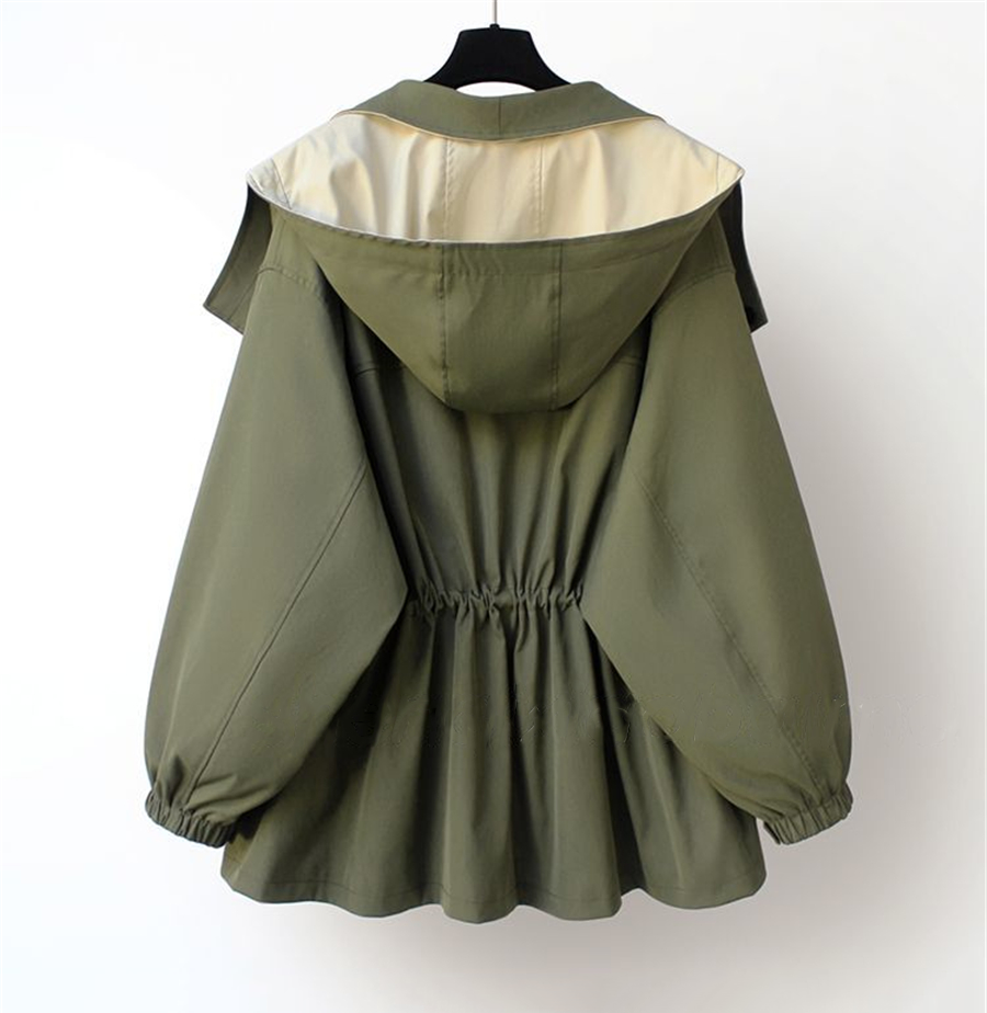 Scarlett™ | Elegant Cotton Trench Coat