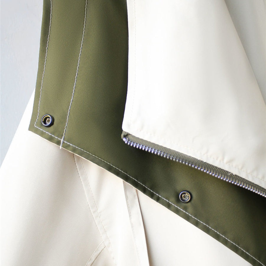 Scarlett™ | Elegant Cotton Trench Coat