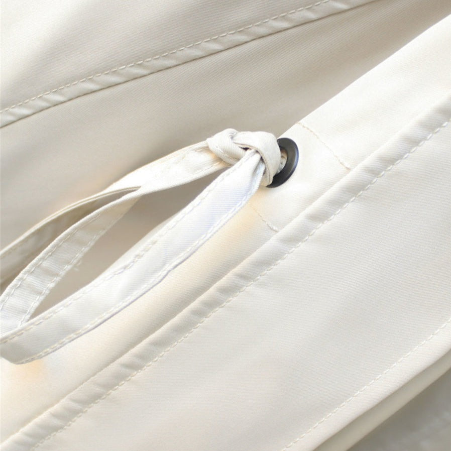 Scarlett™ | Elegant Cotton Trench Coat