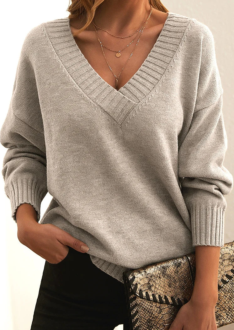 Vina™ | Luxe V-Neck Pull
