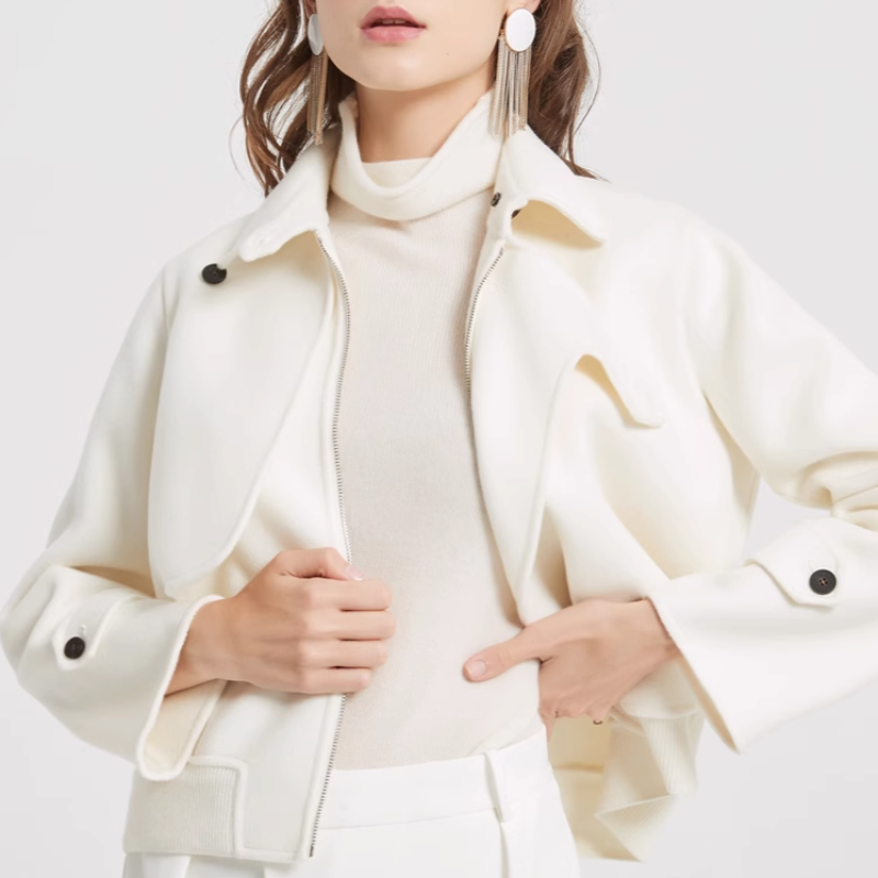 Samila™ | Elegant Wool Jacket