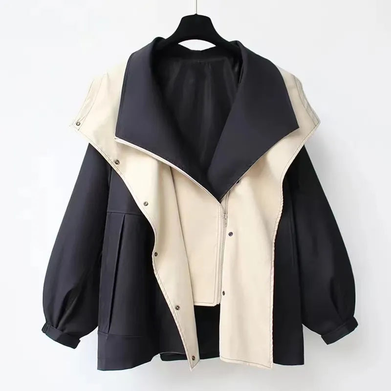 Scarlett™ | Elegant Cotton Trench Coat