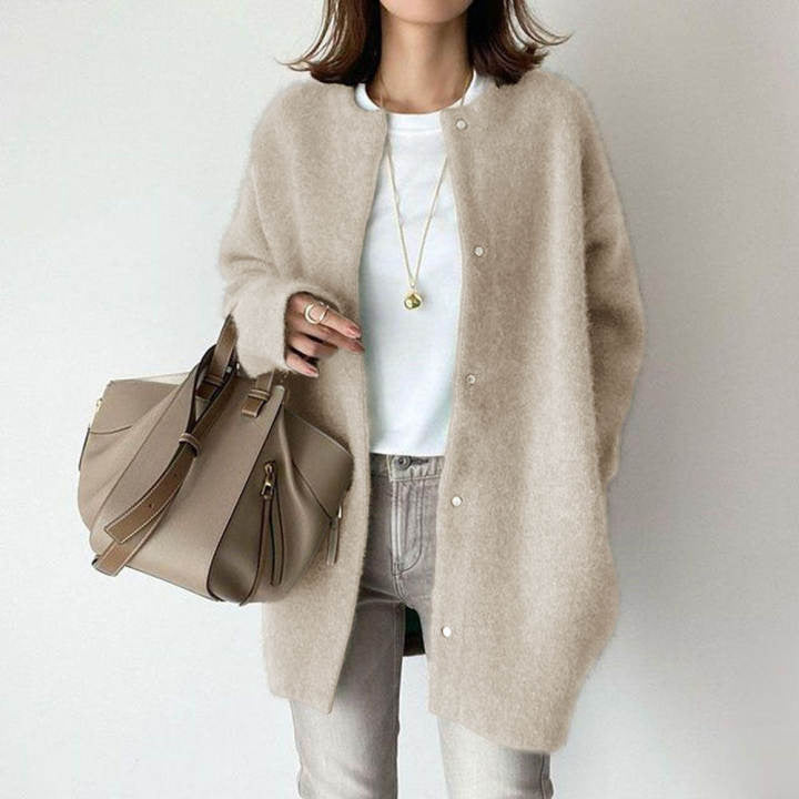 Safia™ | Elegant Wool Cardigan