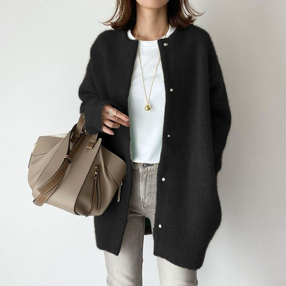 Safia™ | Elegant Wool Cardigan