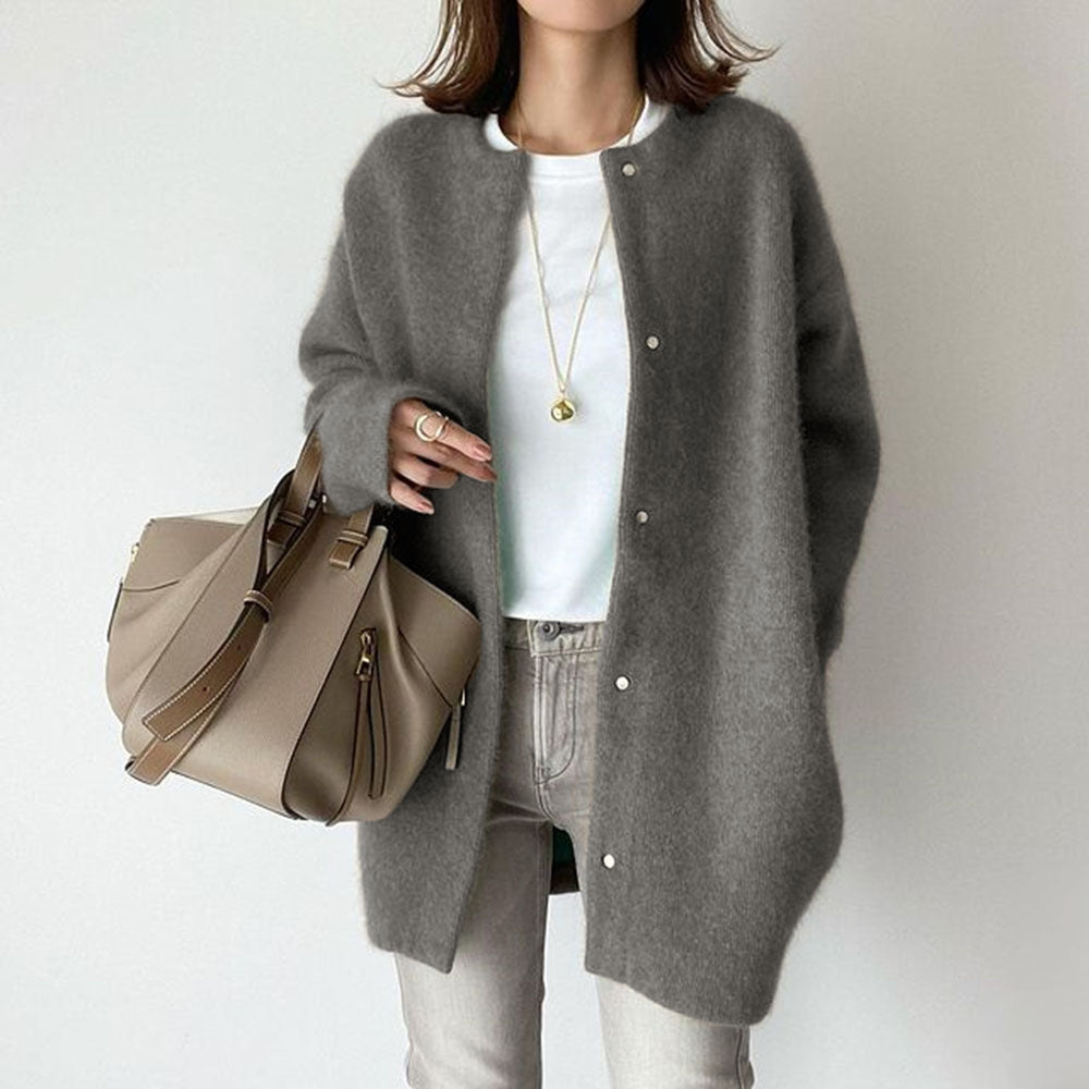 Safia™ | Elegant Wool Cardigan