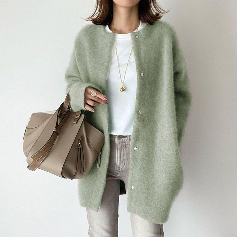 Safia™ | Elegant Wool Cardigan