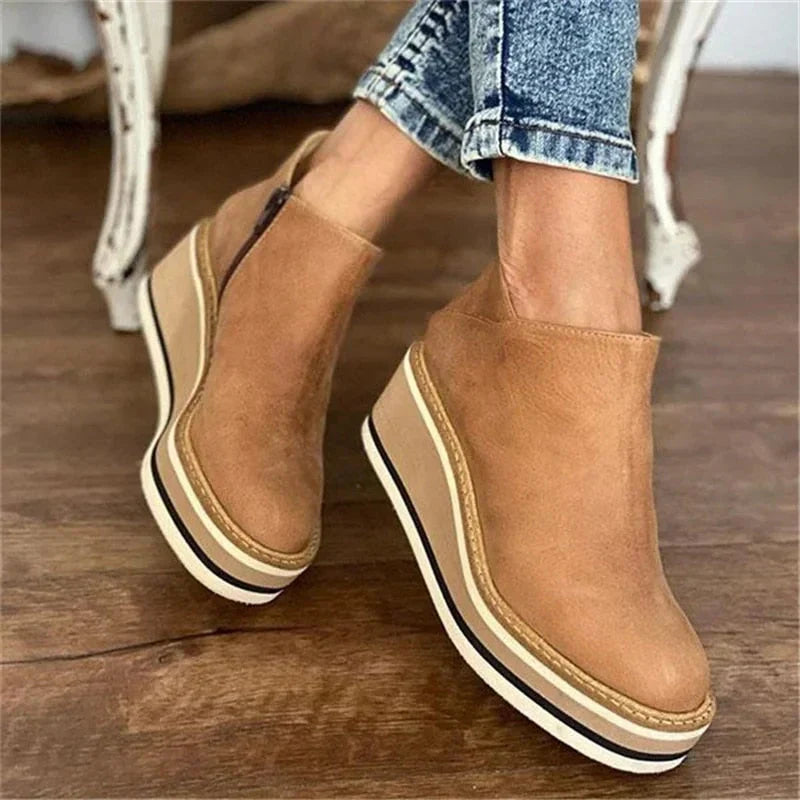 Danise™ | Elegant Platform Ankle Boots