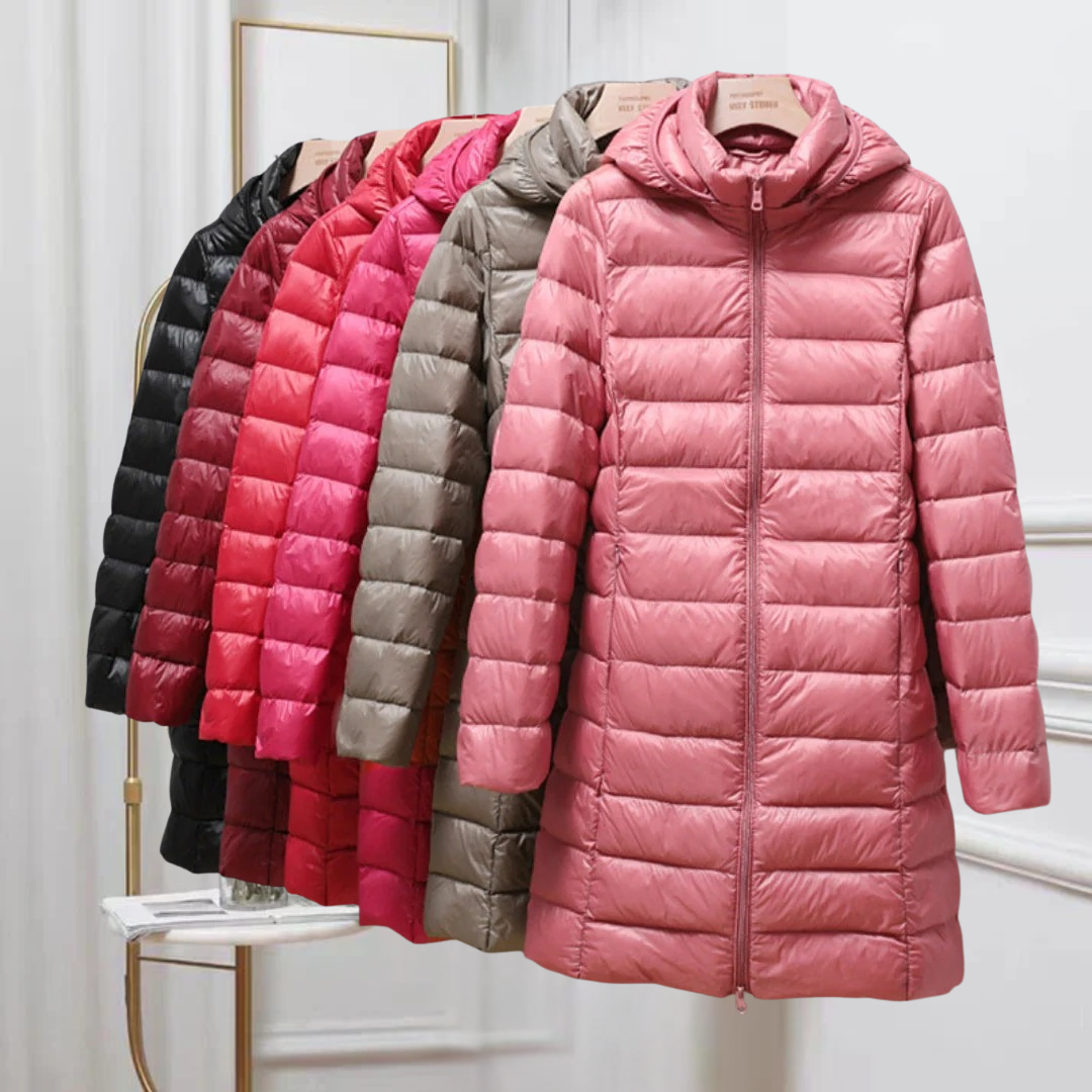 Evelyn™ | Elegant and Lightweight Down Jacket
