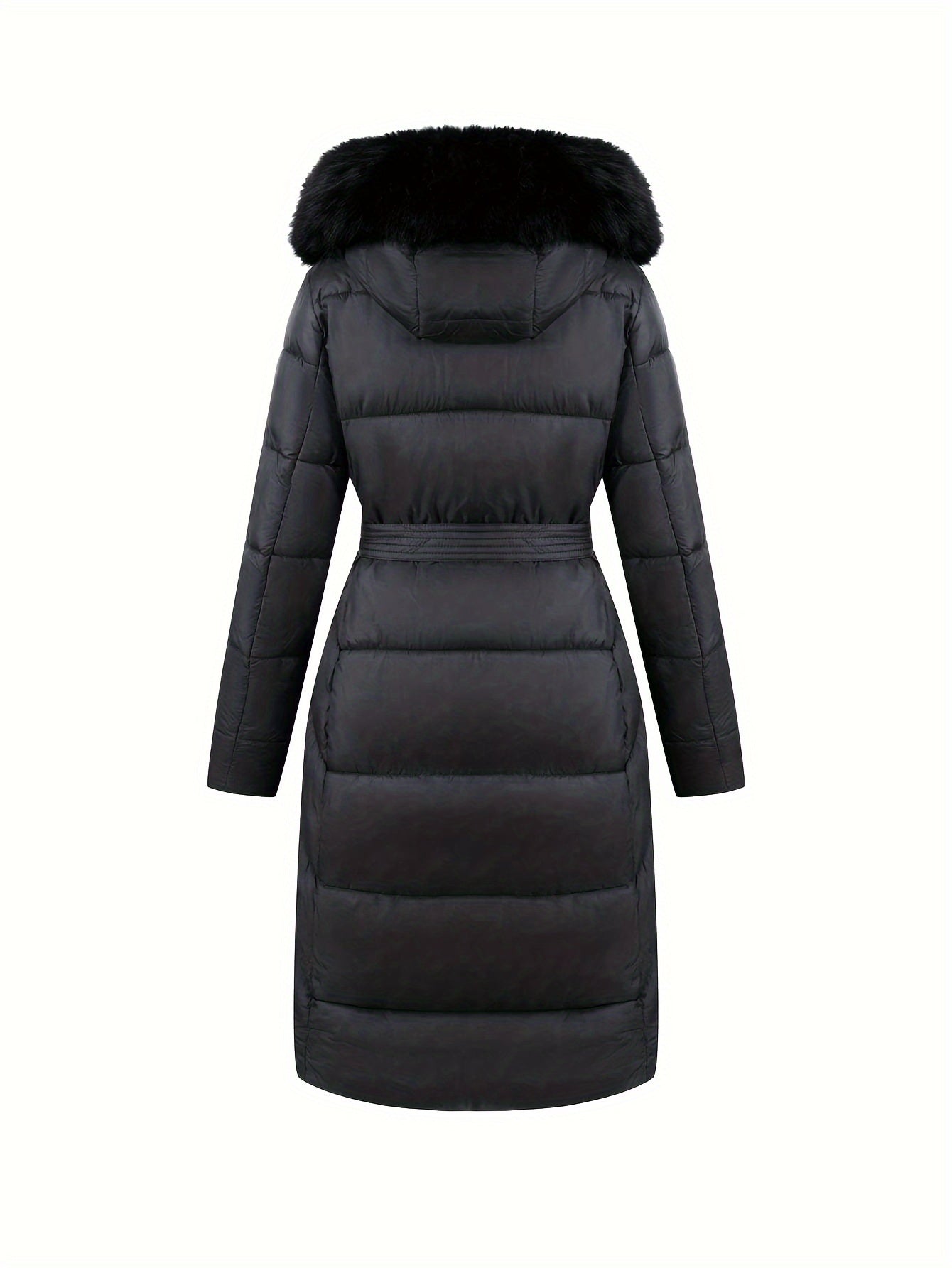 Mara™ | Elegant Mid-Length Coat with Hood