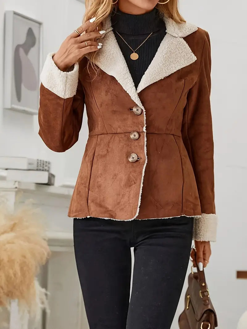 Nina™ | Shearling Effect Jacket