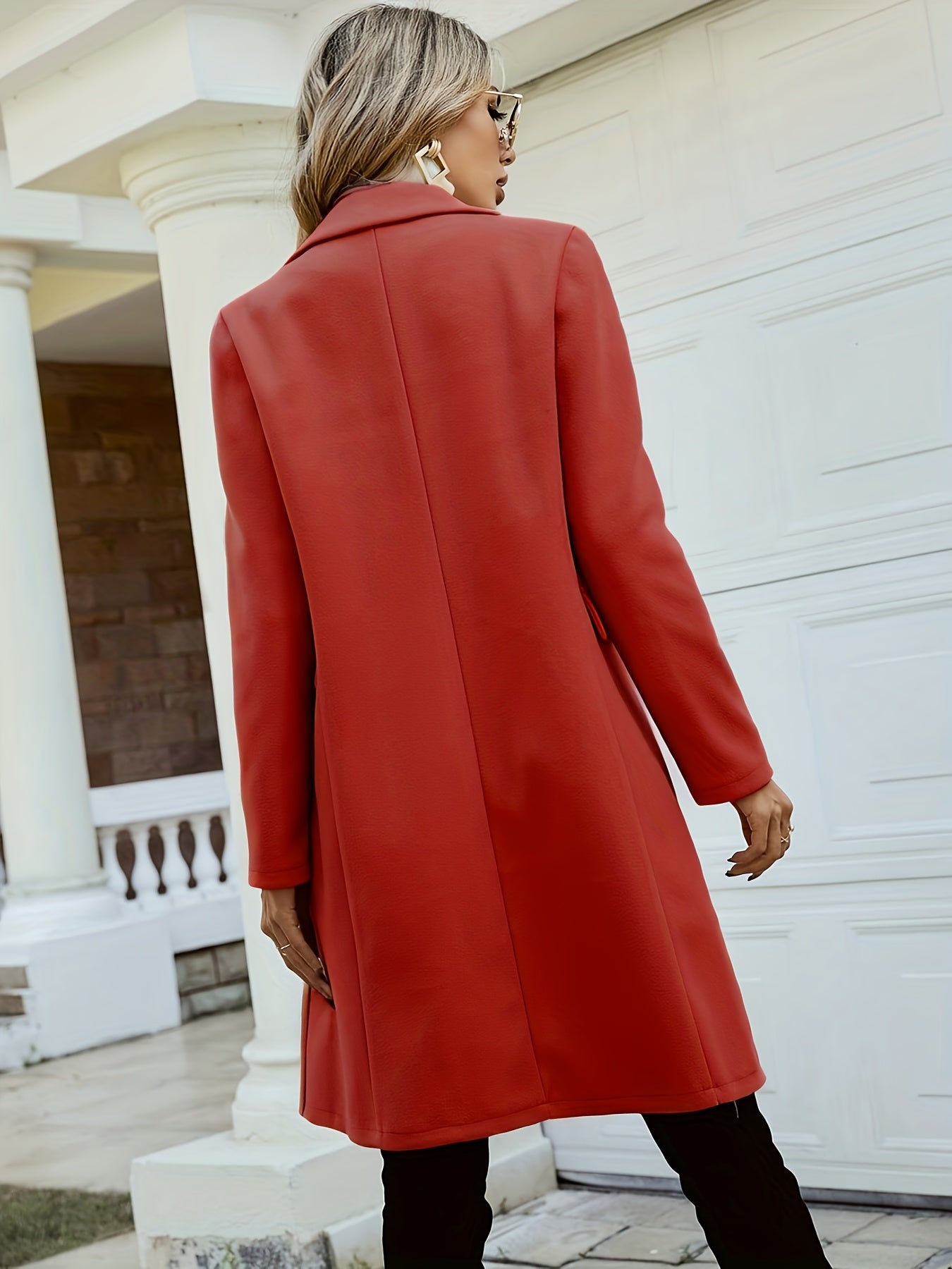 Zoe™ | Flattering & Polished Tailored Double-Breasted Coat