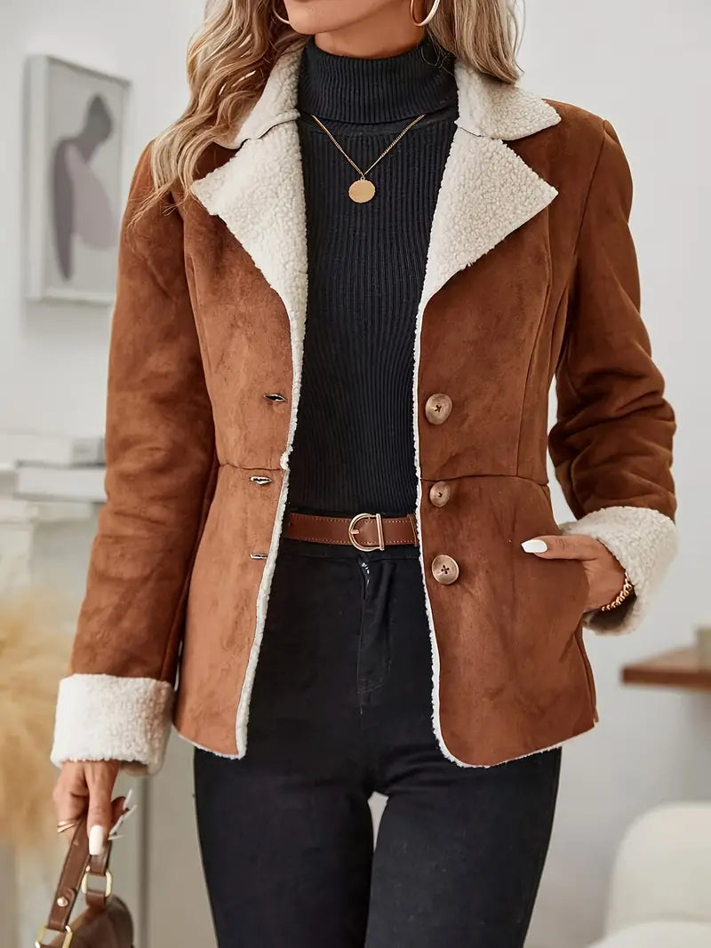 Nina™ | Shearling Effect Jacket