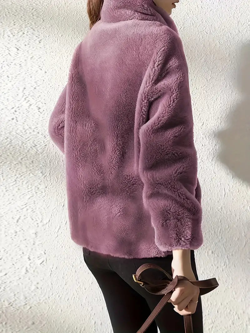 Ruby™ | Soft Teddy Jacket