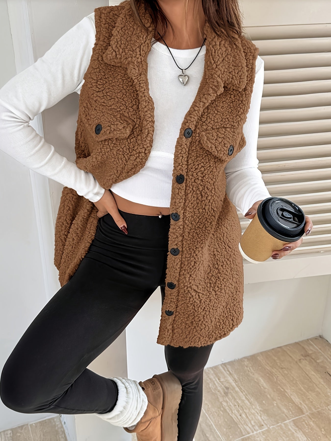 Martina™ | Elegant Sleeveless Jacket - Chic and Comfortable