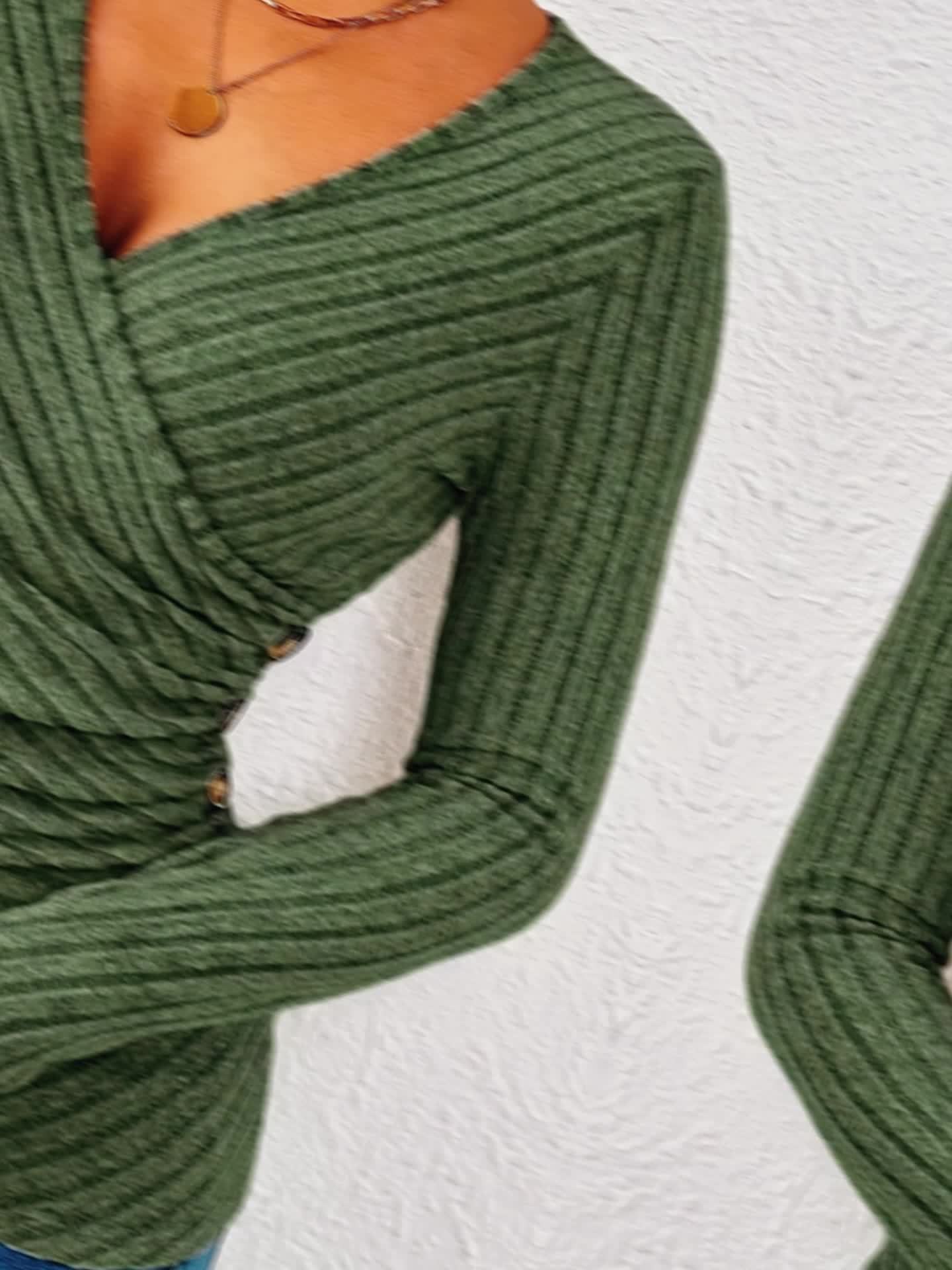 Lucia™ | Elegant Long Sleeve Top