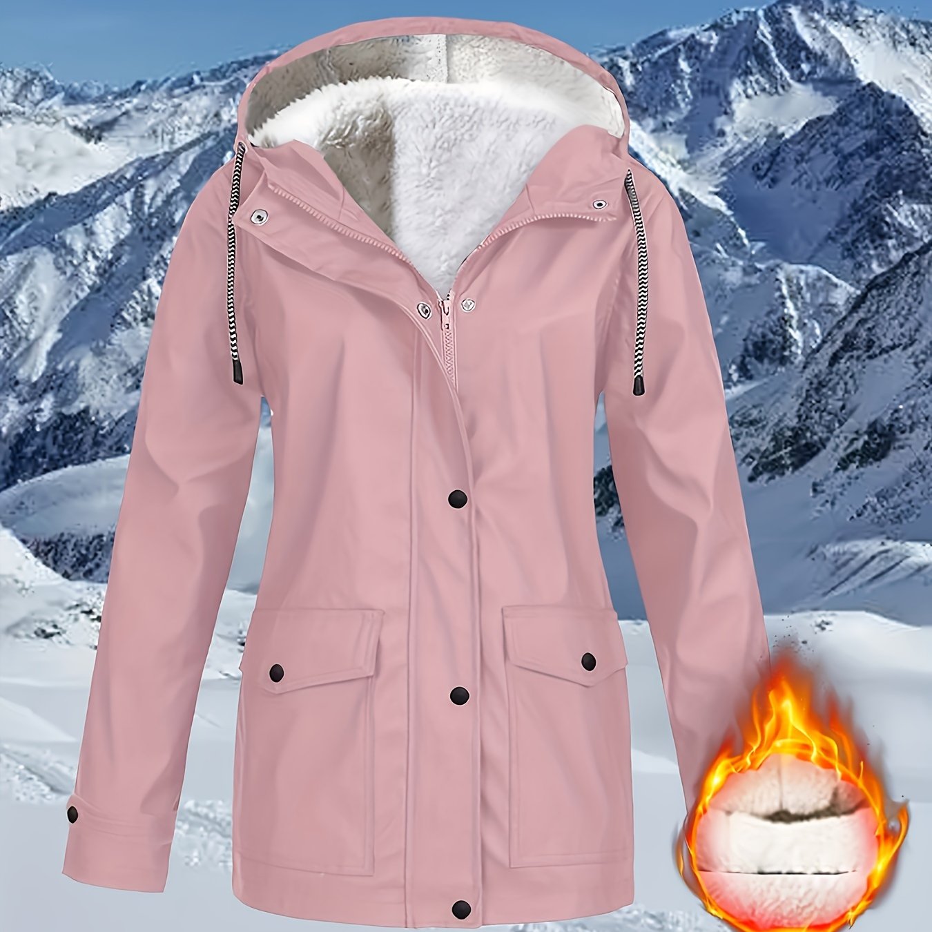 Zara™ | Warm-Lined & Water-Resistant Hooded Parka Jacket