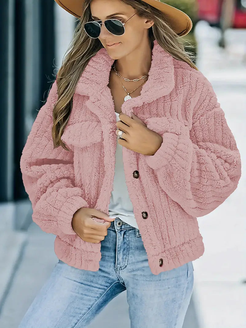 Luna™ | Casual Teddy Jacket