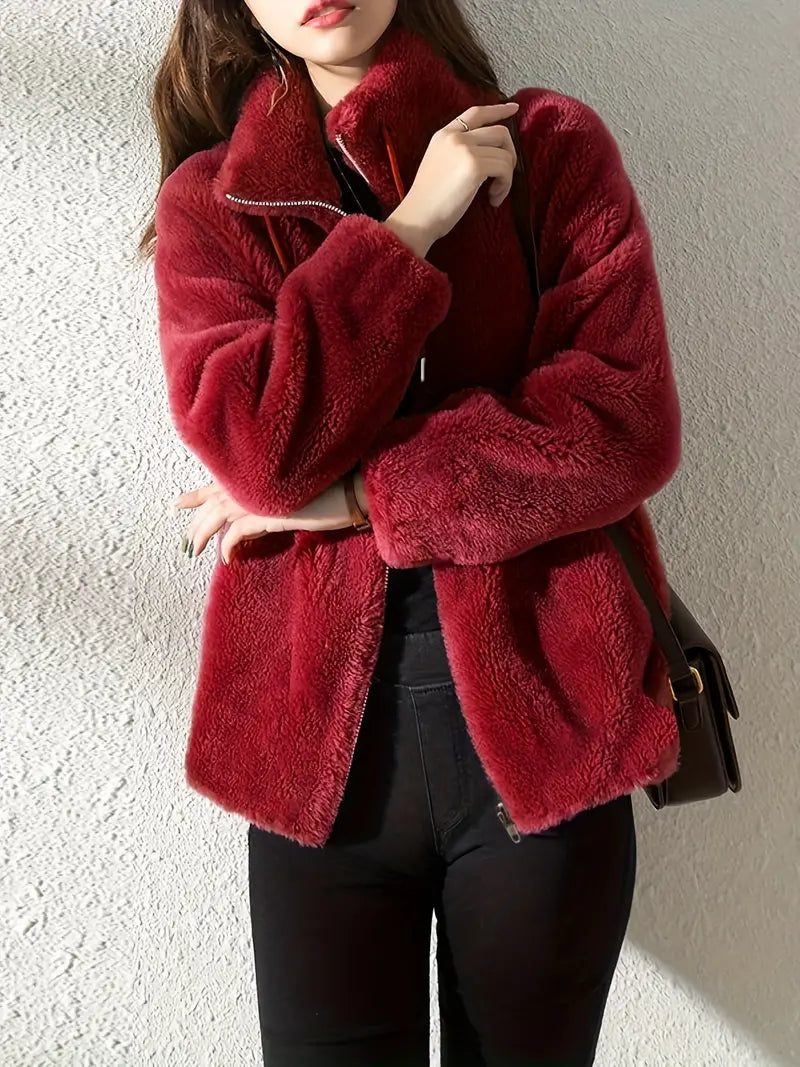 Ruby™ | Soft Teddy Jacket