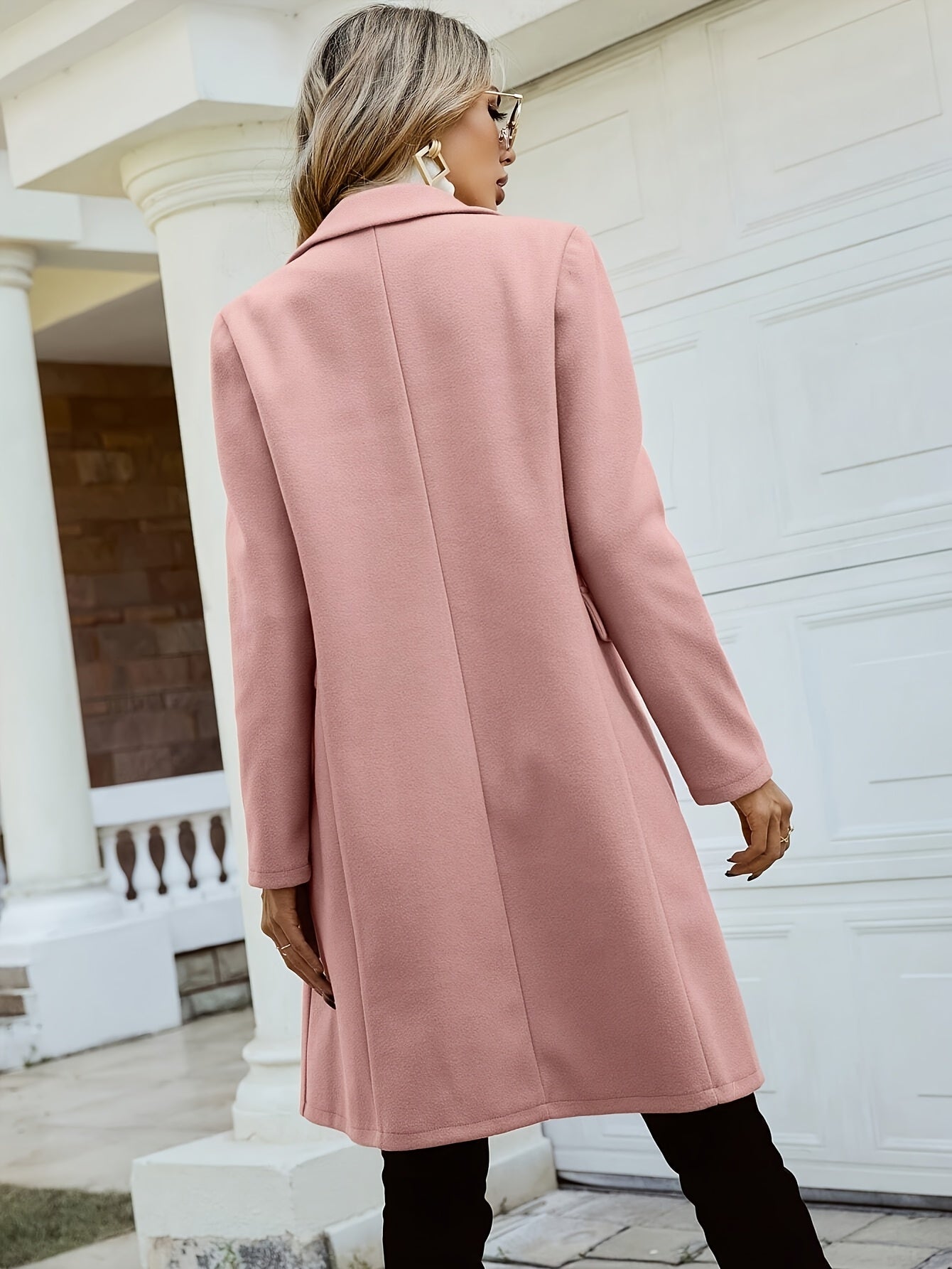 Zoe™ | Flattering & Polished Tailored Double-Breasted Coat